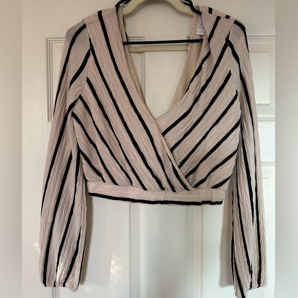 Sage the Label Striped Women's Top